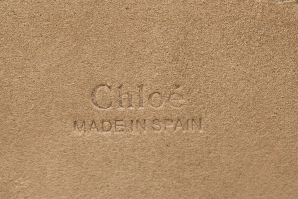 Chloe Cream Faye Small Leather Handbag