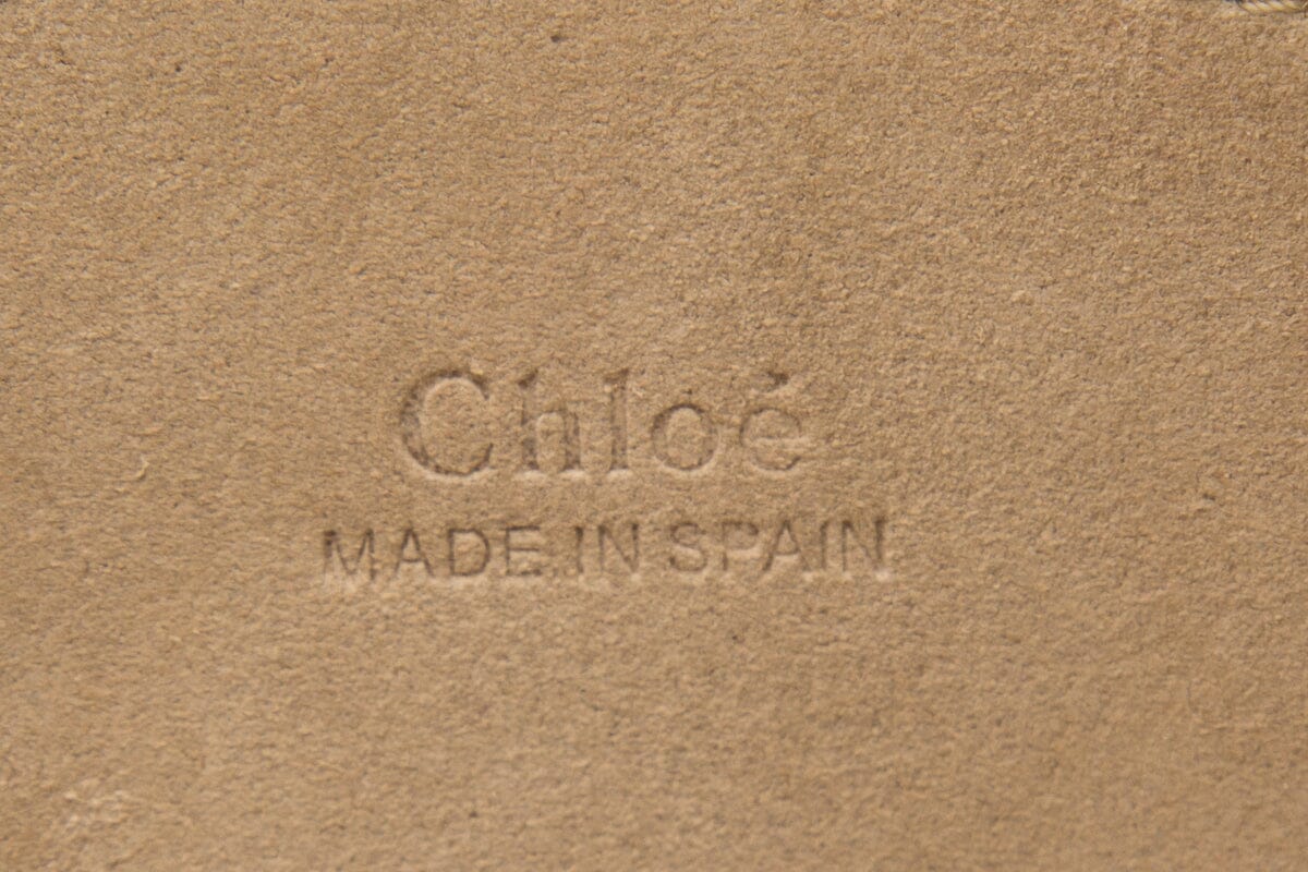 Chloe Cream Faye Small Leather Handbag