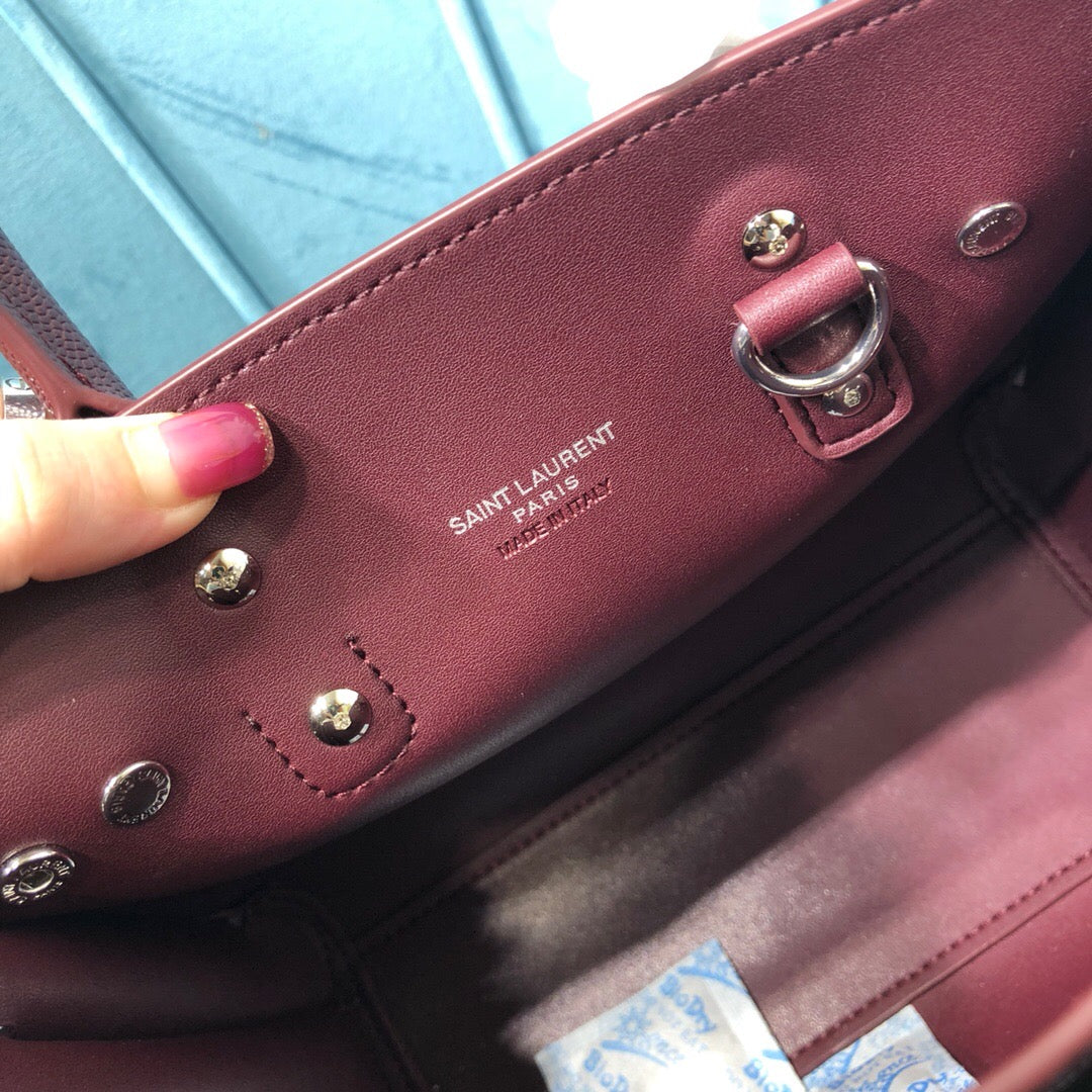 GLAMI Sac De Jour Nano Burgundy For Women 8.6in/22cm YSL