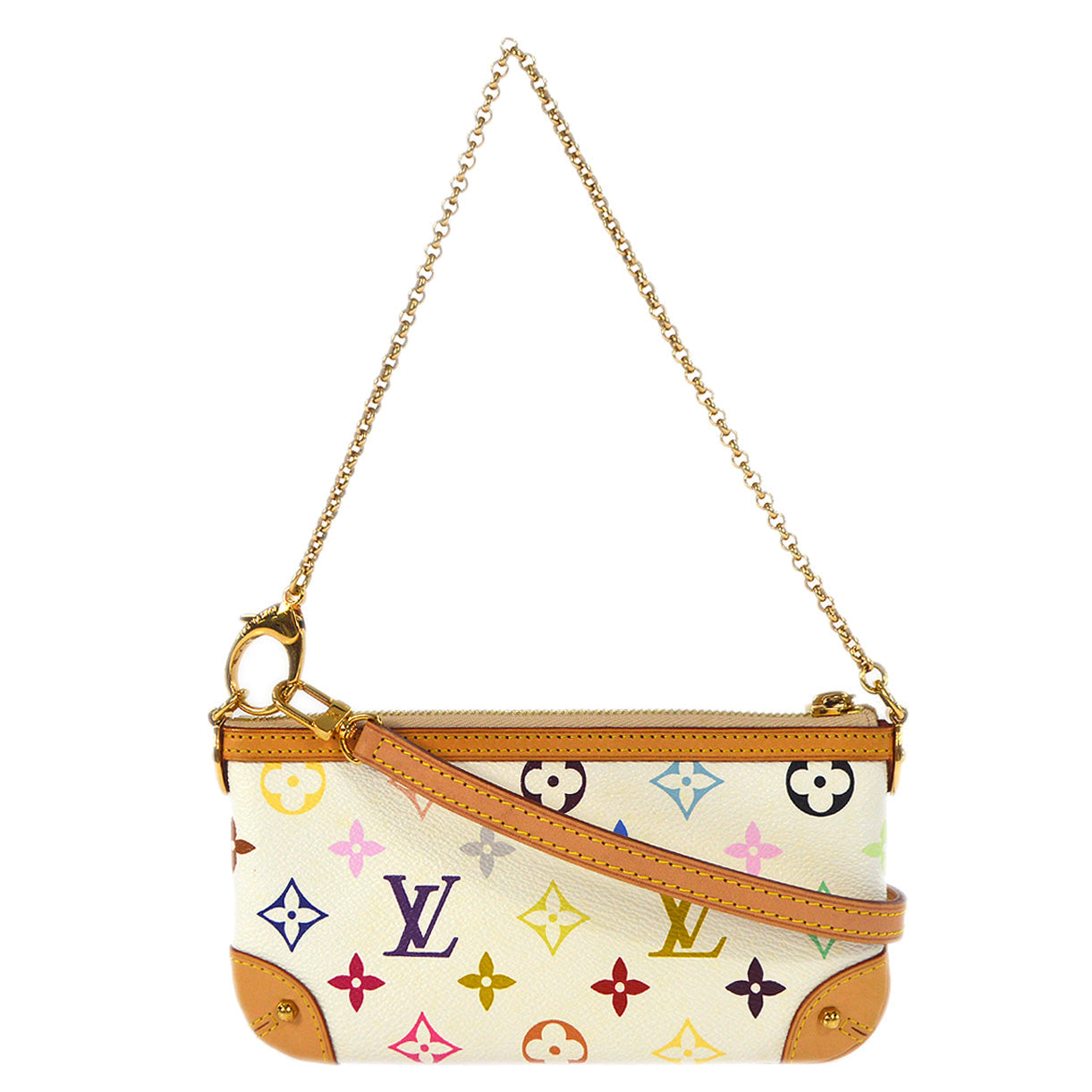 Louis Vuitton 2012 Multicolor Pochette Milla MM M60096