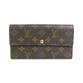 Louis Vuitton Sarah  Canvas Wallet  ()