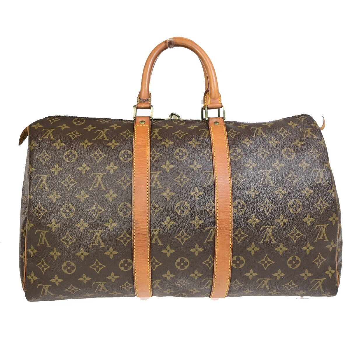 Louis Vuitton Keepall 45  Canvas Travel Bag
