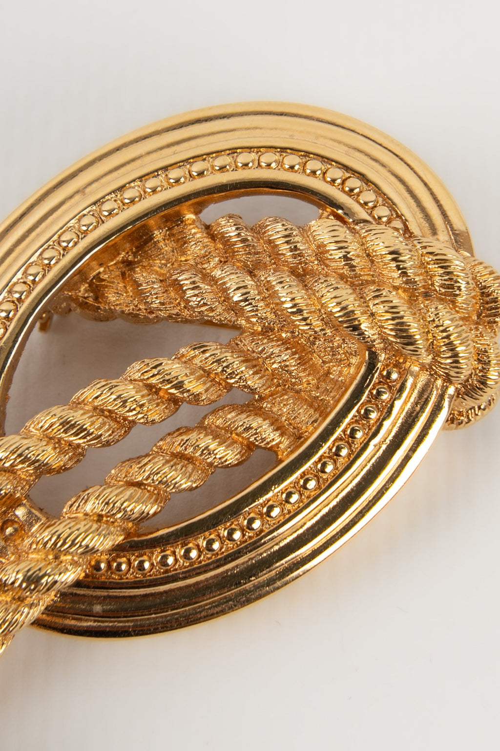 Broche en mÃƒÆ’Ã‚Â©tal dor Dior