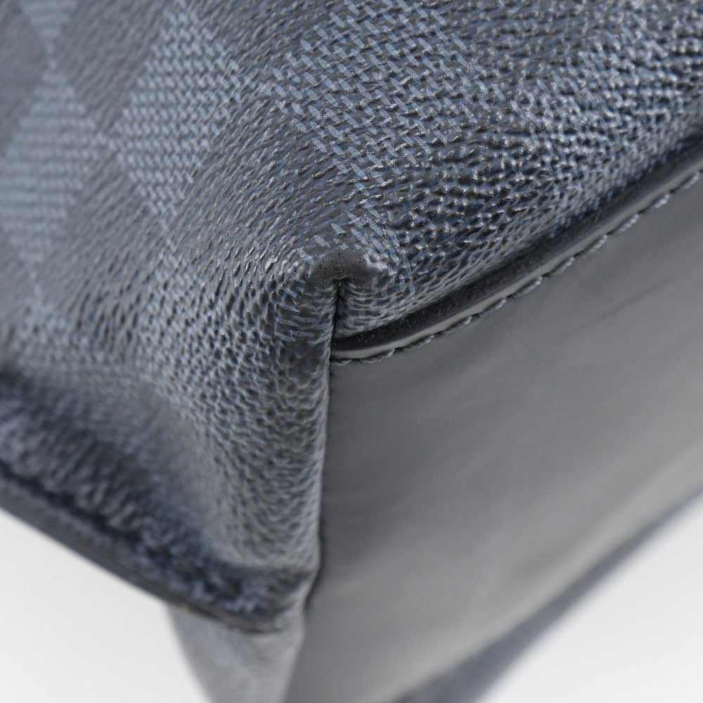 Louis Vuitton Damier Cobalt Cabas Voyage  Canvas Shoulder Bag