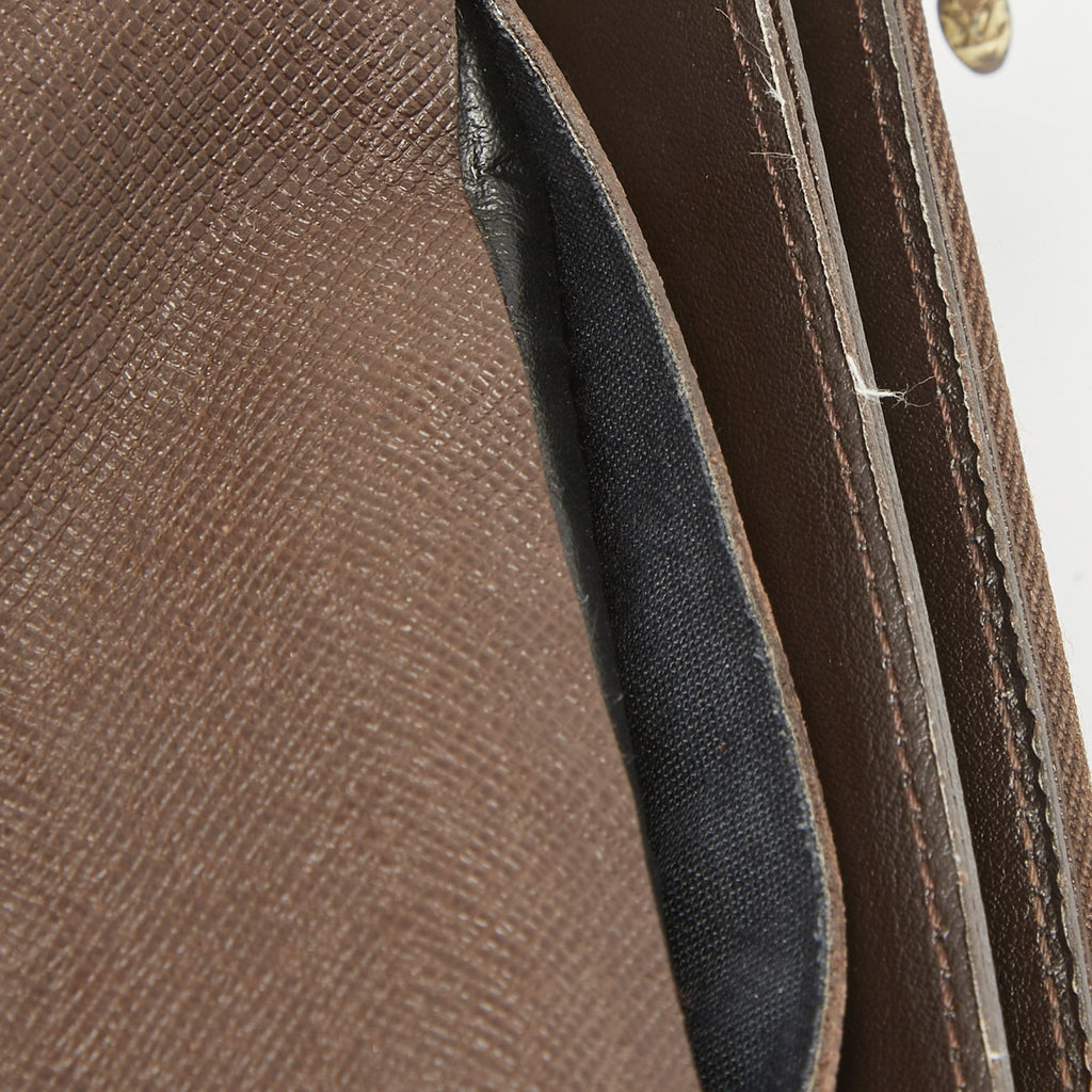 Louis Vuitton Damier Ebene Canvas Accordeon Wallet