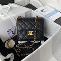 CHLMini Flap Bag Black For Women, Women’s Bags 6.7in/17cm