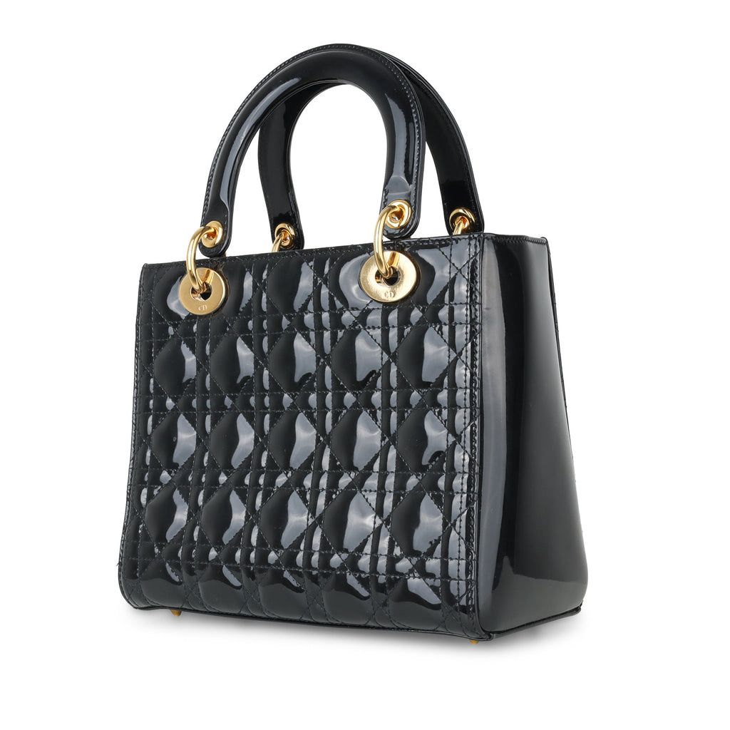 Medium Lady Dior - Patent