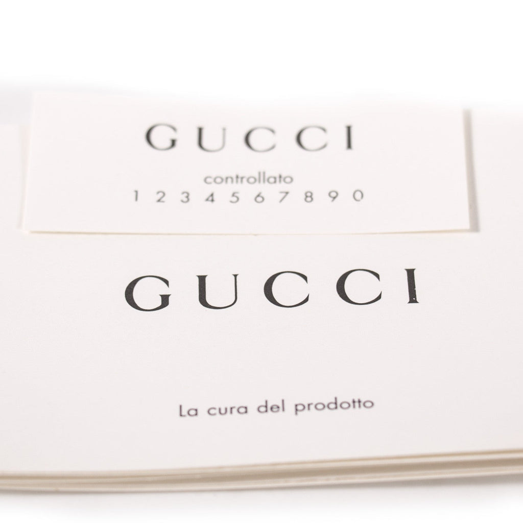 Gucci Padlock Studded Leather Shoulder Bag