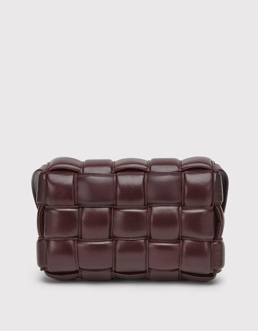 Bottega Veneta Women Cassette Grape Lambskin Cross Body Bag