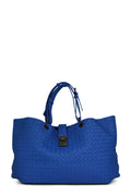 Intrecciato Capri Tote Blue