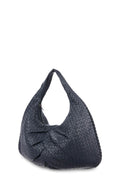 Intrecciato Leather Hobo Dark Slate