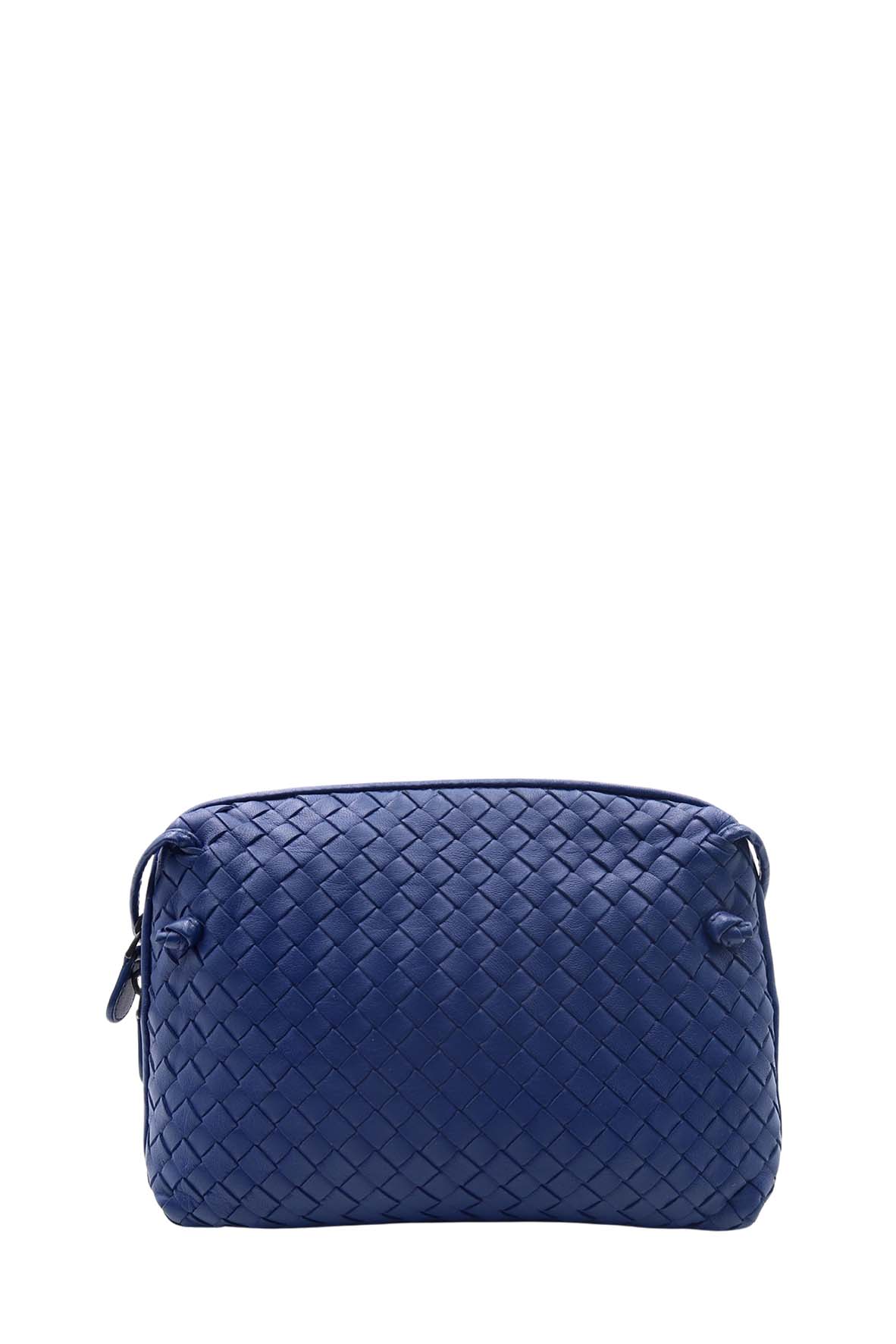 Intrecciato Nodini Bag Blue