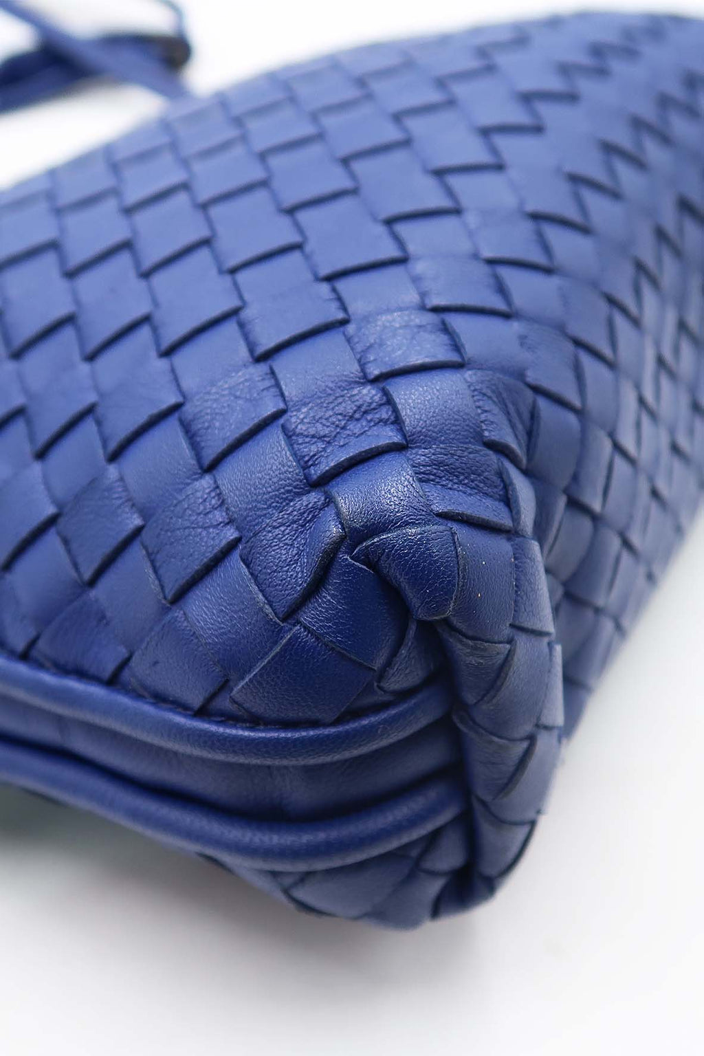 Intrecciato Nodini Bag Blue