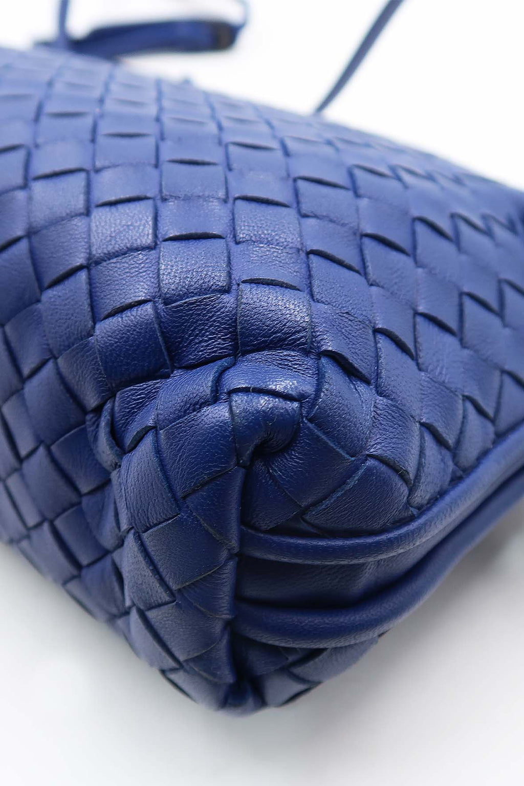 Intrecciato Nodini Bag Blue