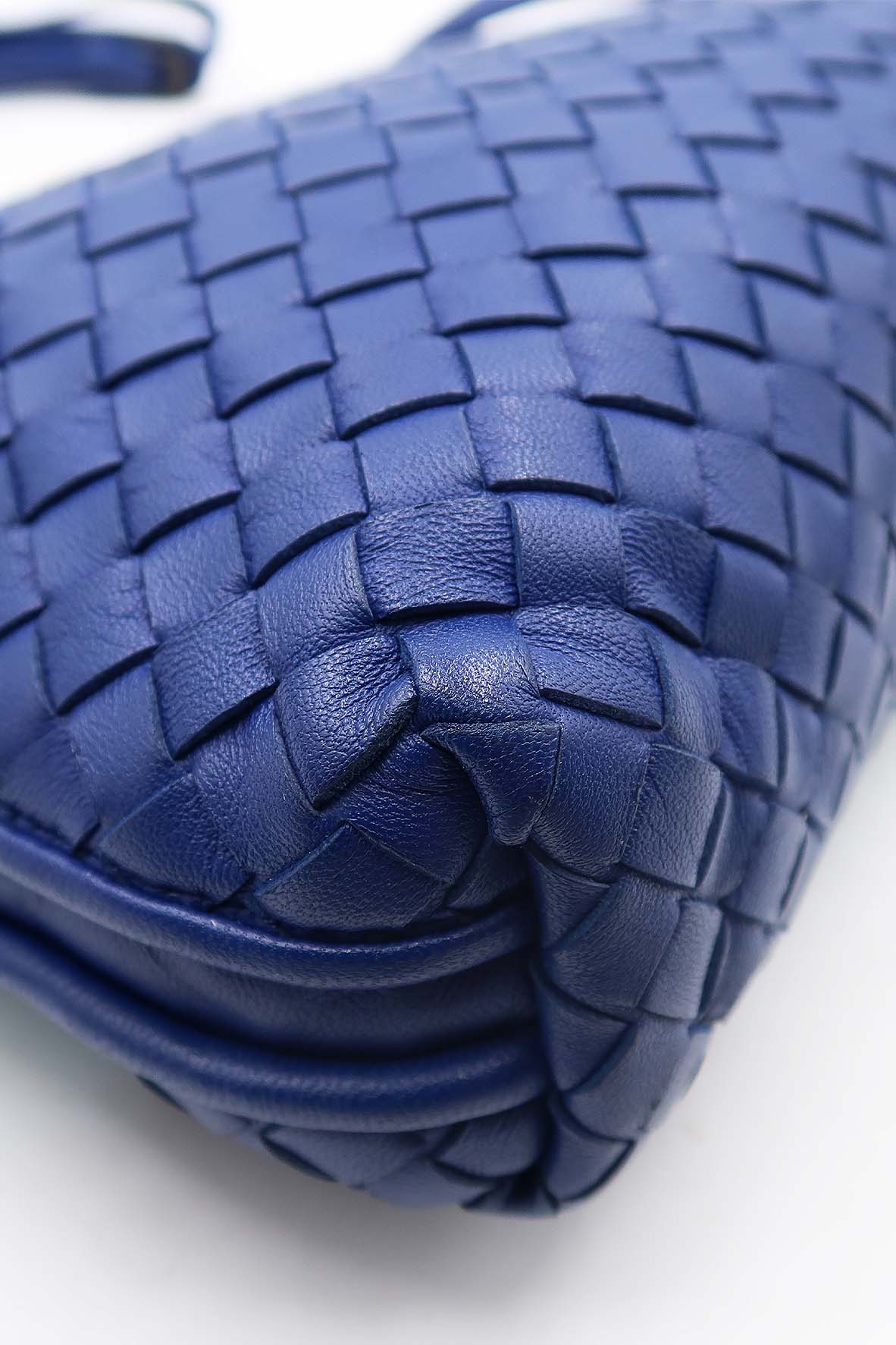 Intrecciato Nodini Bag Blue