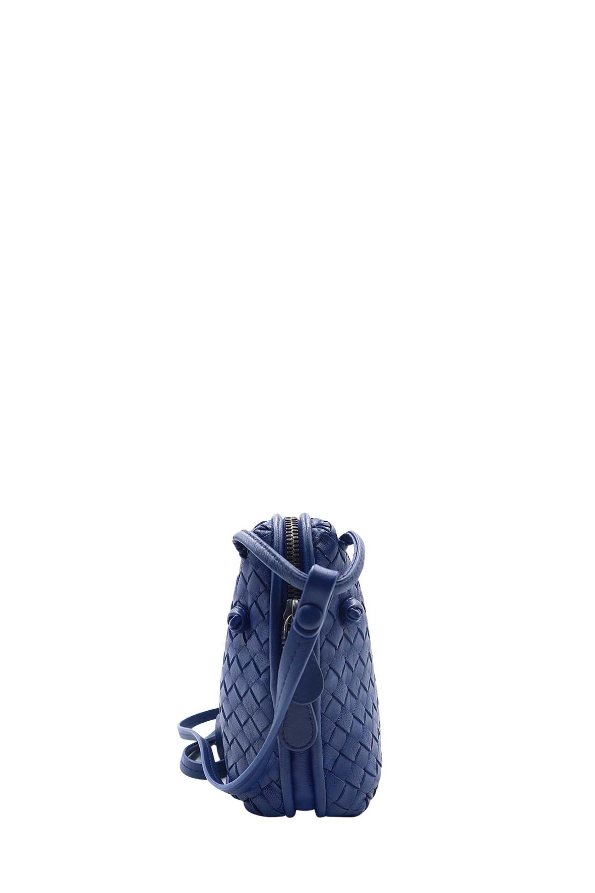 Intrecciato Nodini Bag Blue