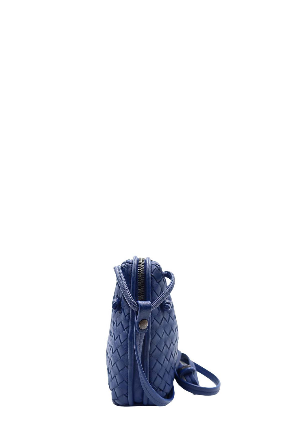 Intrecciato Nodini Bag Blue