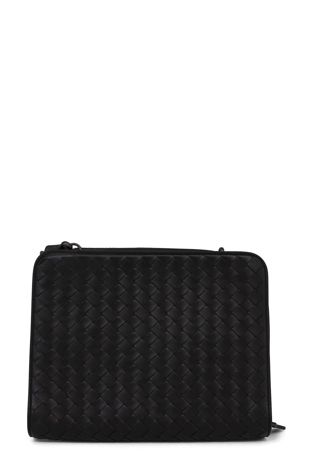 Intrecciato Wallet on Chain Black