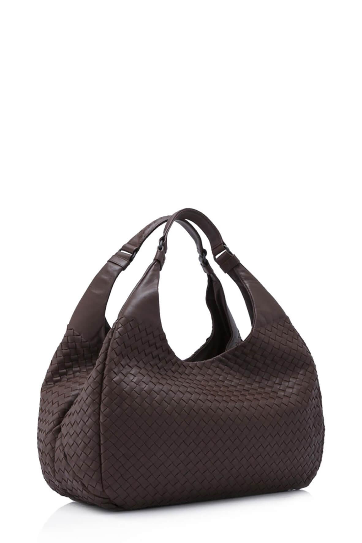 Large Campana Intrecciato Bag Espresso