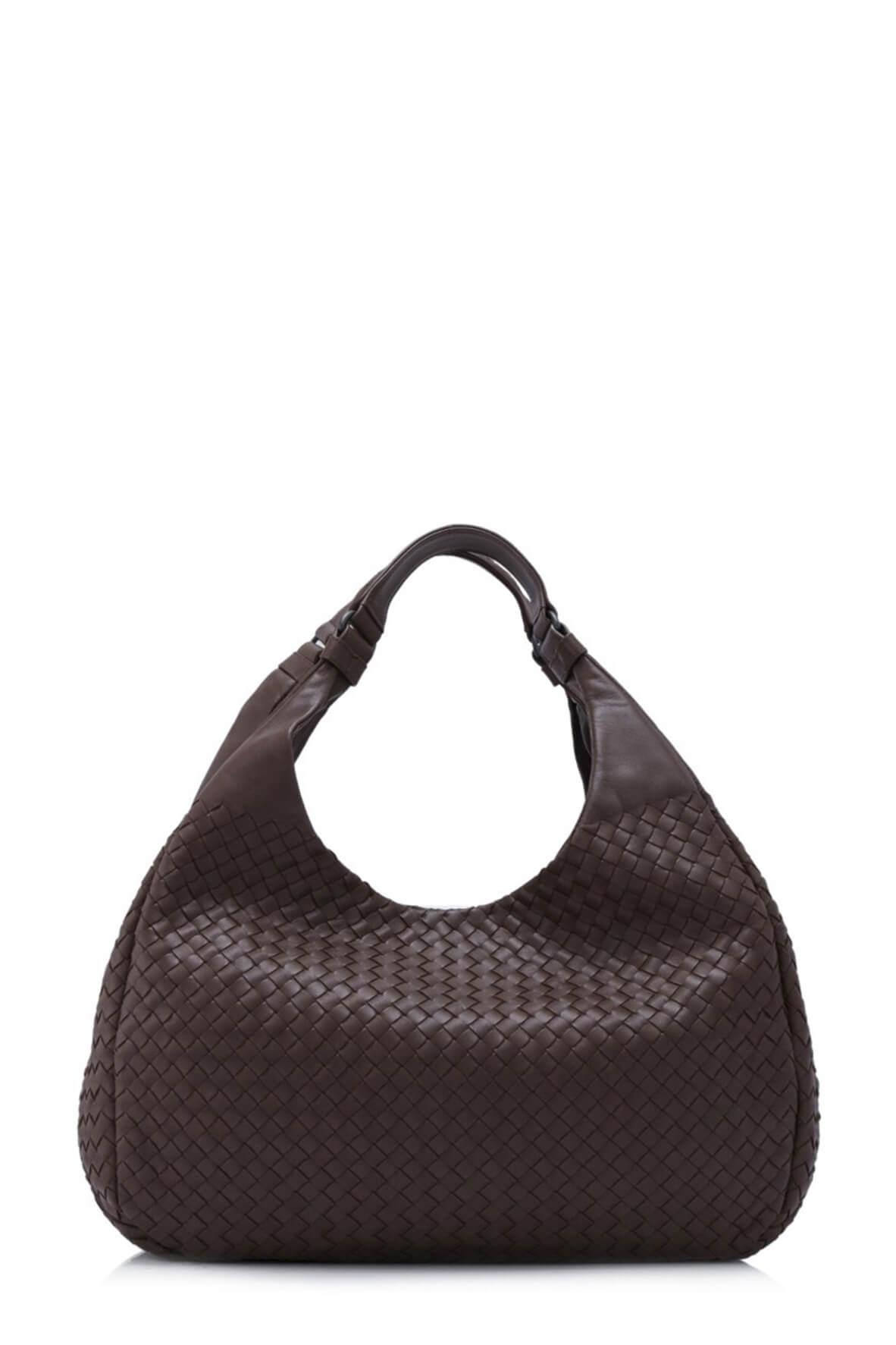 Large Campana Intrecciato Bag Espresso