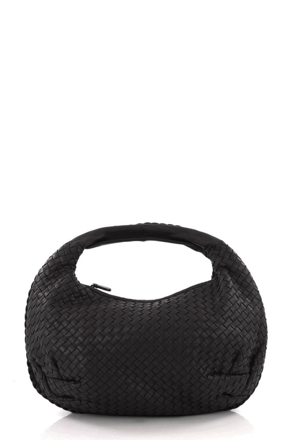 Medium Intrecciato Belly Hobo Espresso