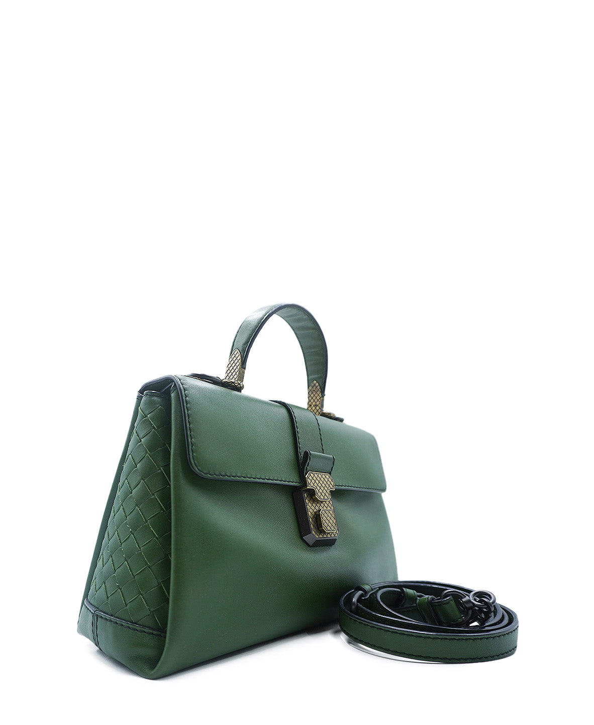 Piazza Top Handle Bag Green
