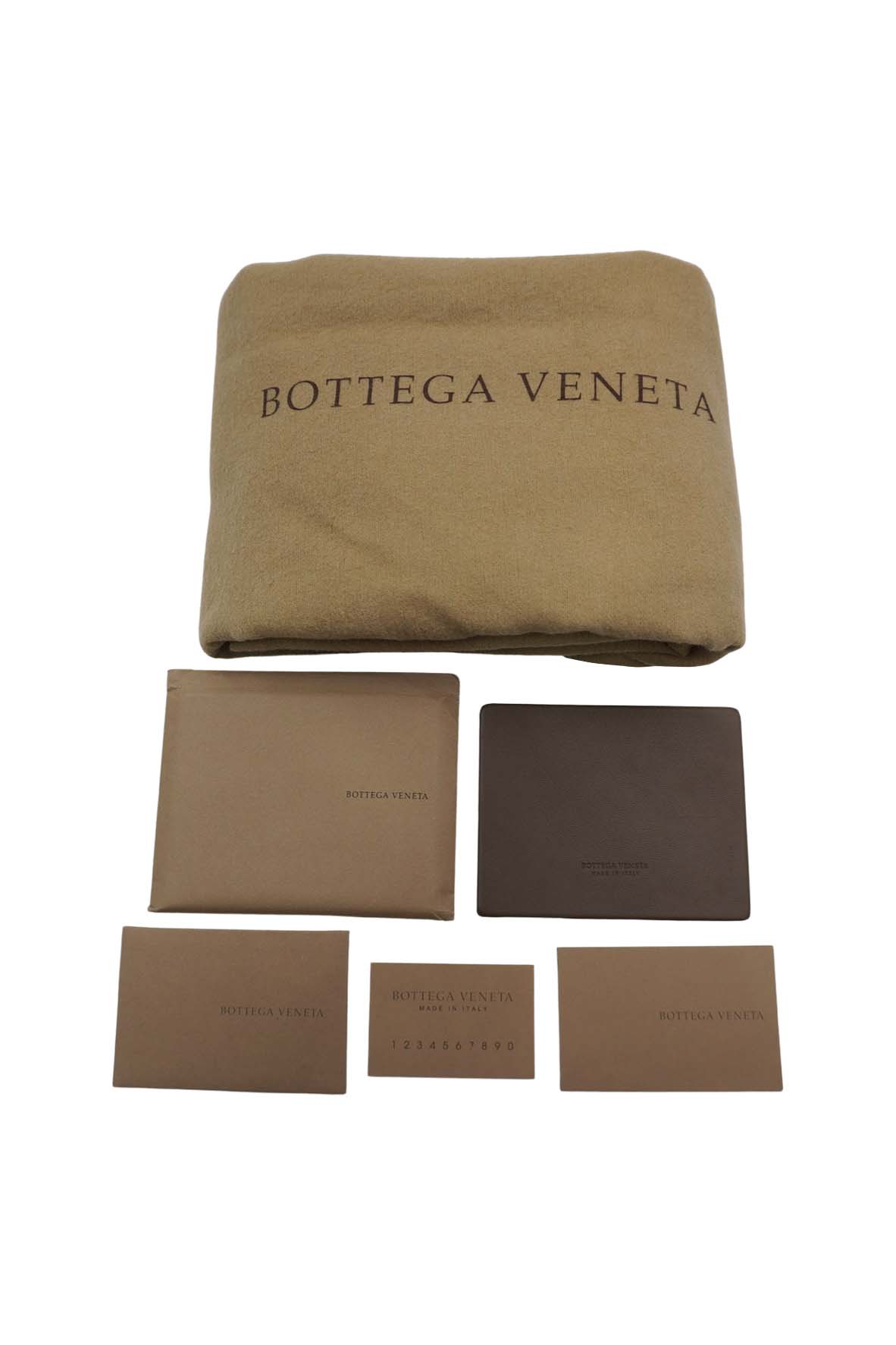 Small Nappa Intrecciato Hobo Bag Brown
