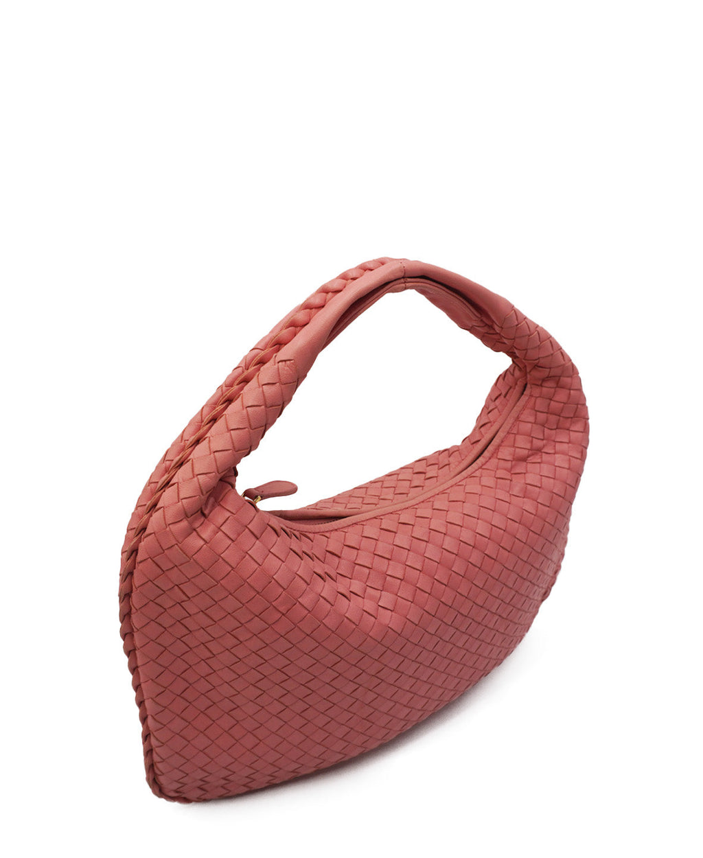 Intrecciato Hobo Bag Pink