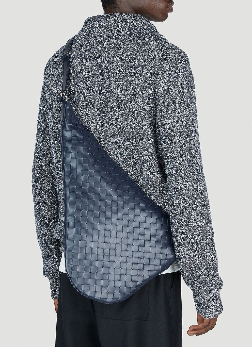 Bottega Veneta Men Virgule Crossbody Bag
