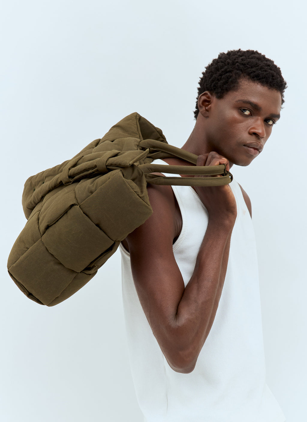 Bottega Veneta Men Intreccio Tote Bag