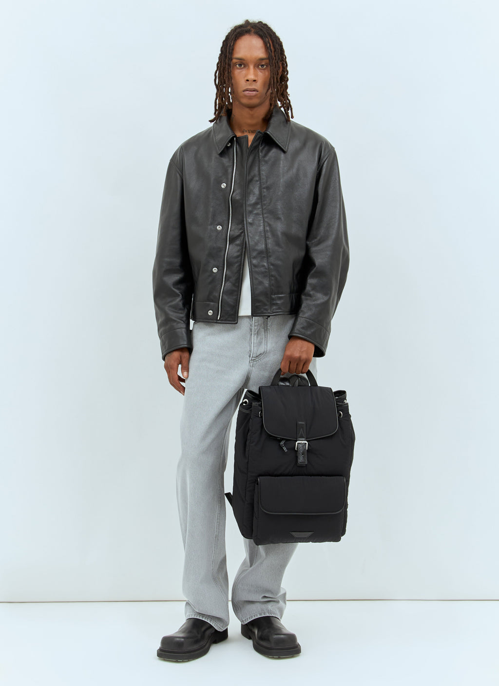 Bottega Veneta Men Crossroad Backpack