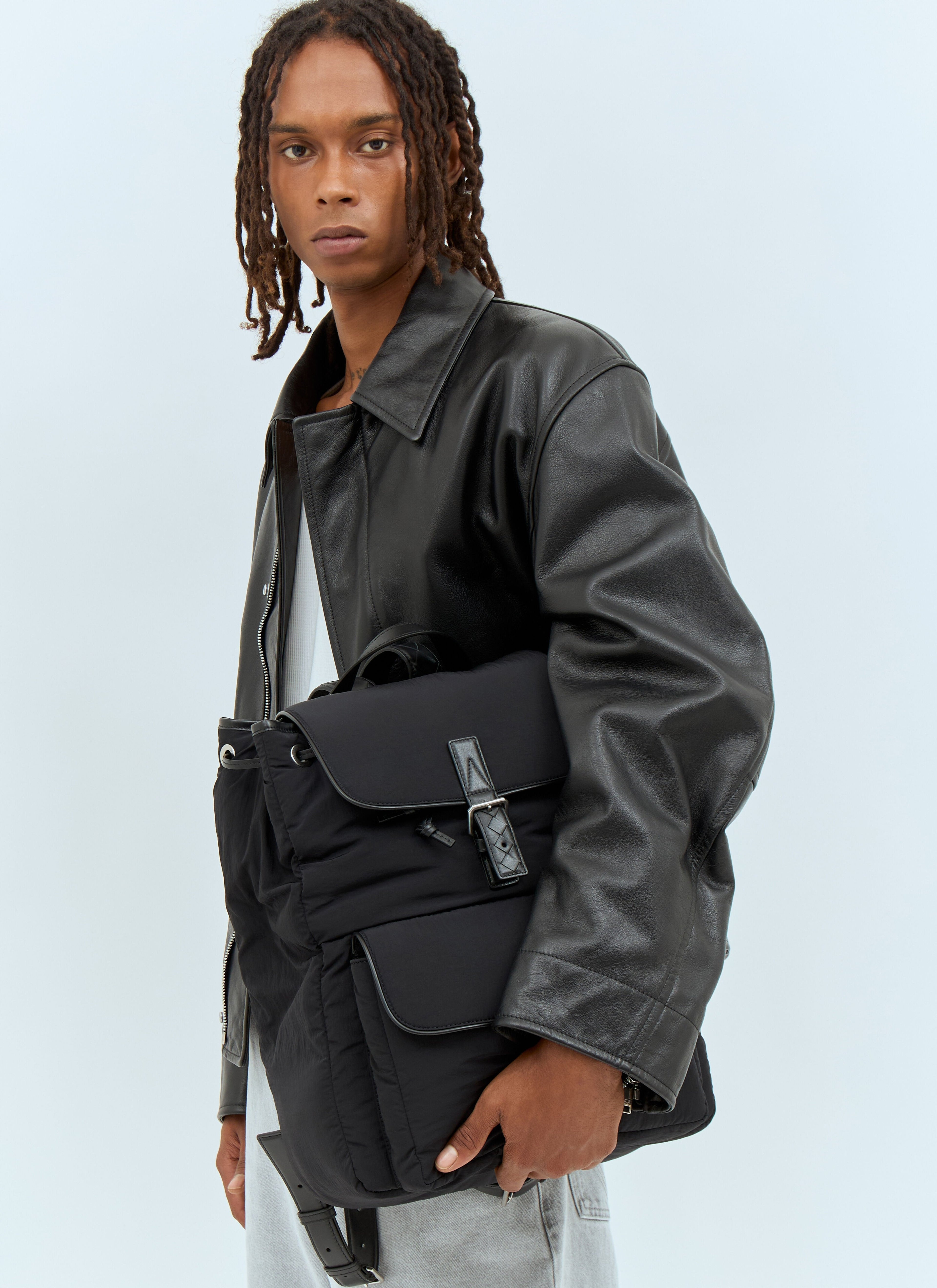 Bottega Veneta Men Crossroad Backpack