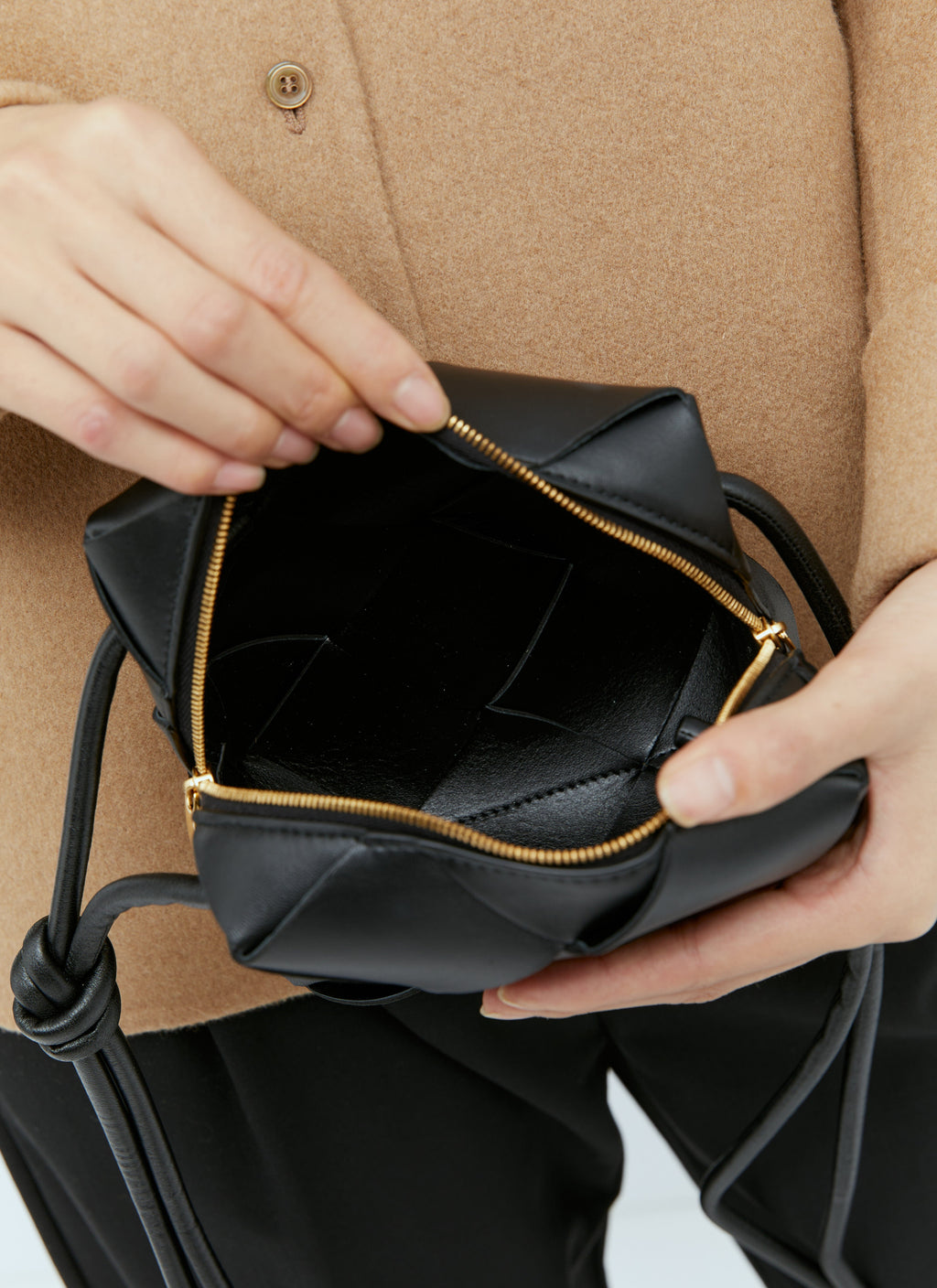 Bottega Veneta Women Mini Cassette Camera Bag