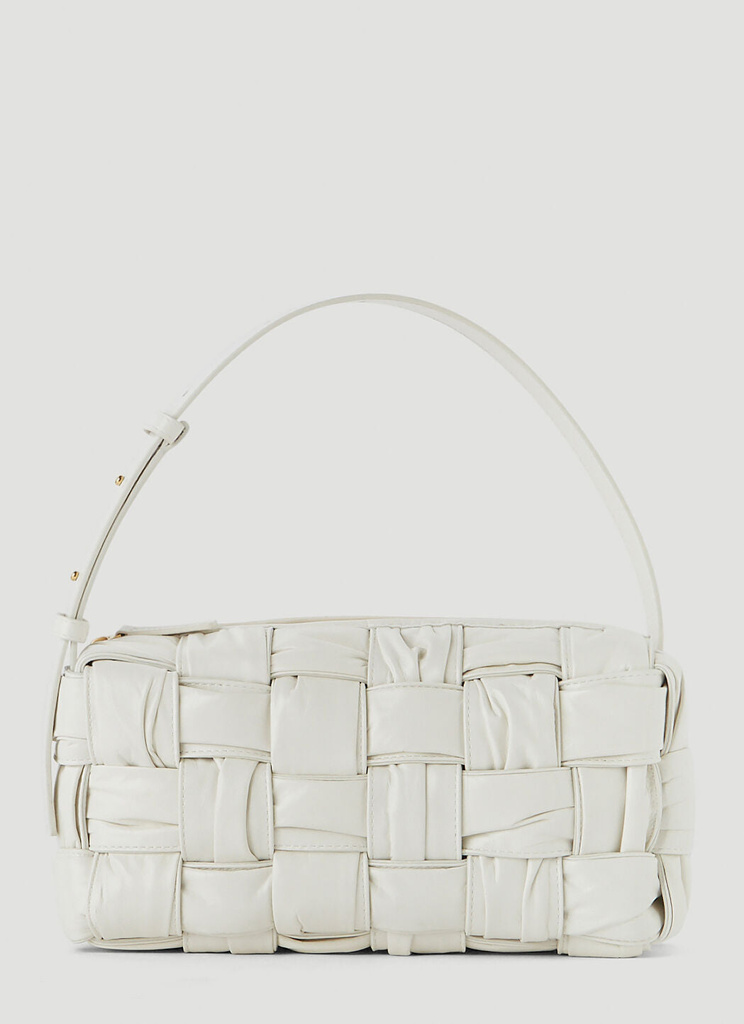 Bottega Veneta Women Brick Cassette PlissÃƒÆ’Ã‚Â© Shoulder Bag