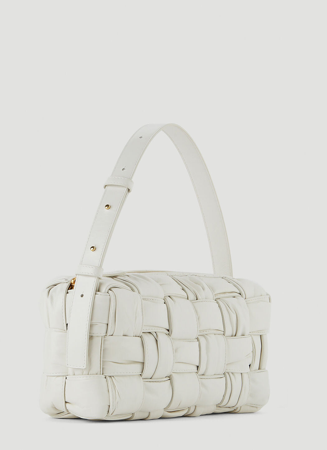Bottega Veneta Women Brick Cassette PlissÃƒÆ’Ã‚Â© Shoulder Bag