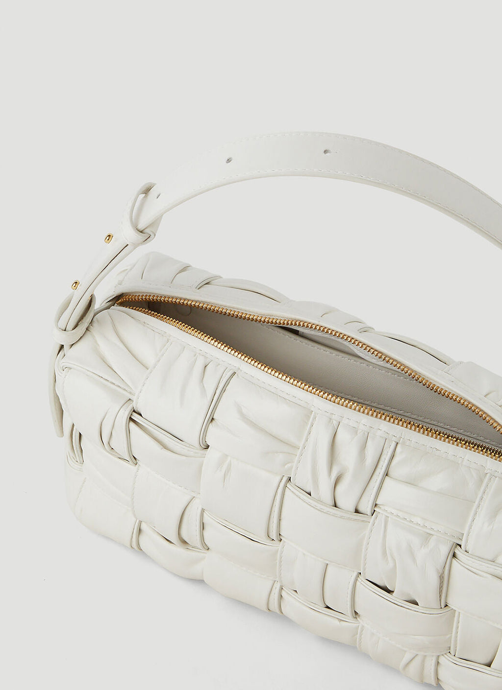 Bottega Veneta Women Brick Cassette PlissÃƒÆ’Ã‚Â© Shoulder Bag