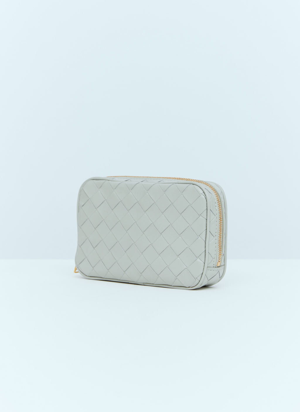 Bottega Veneta Women Small Intrecciato Zip Pouch