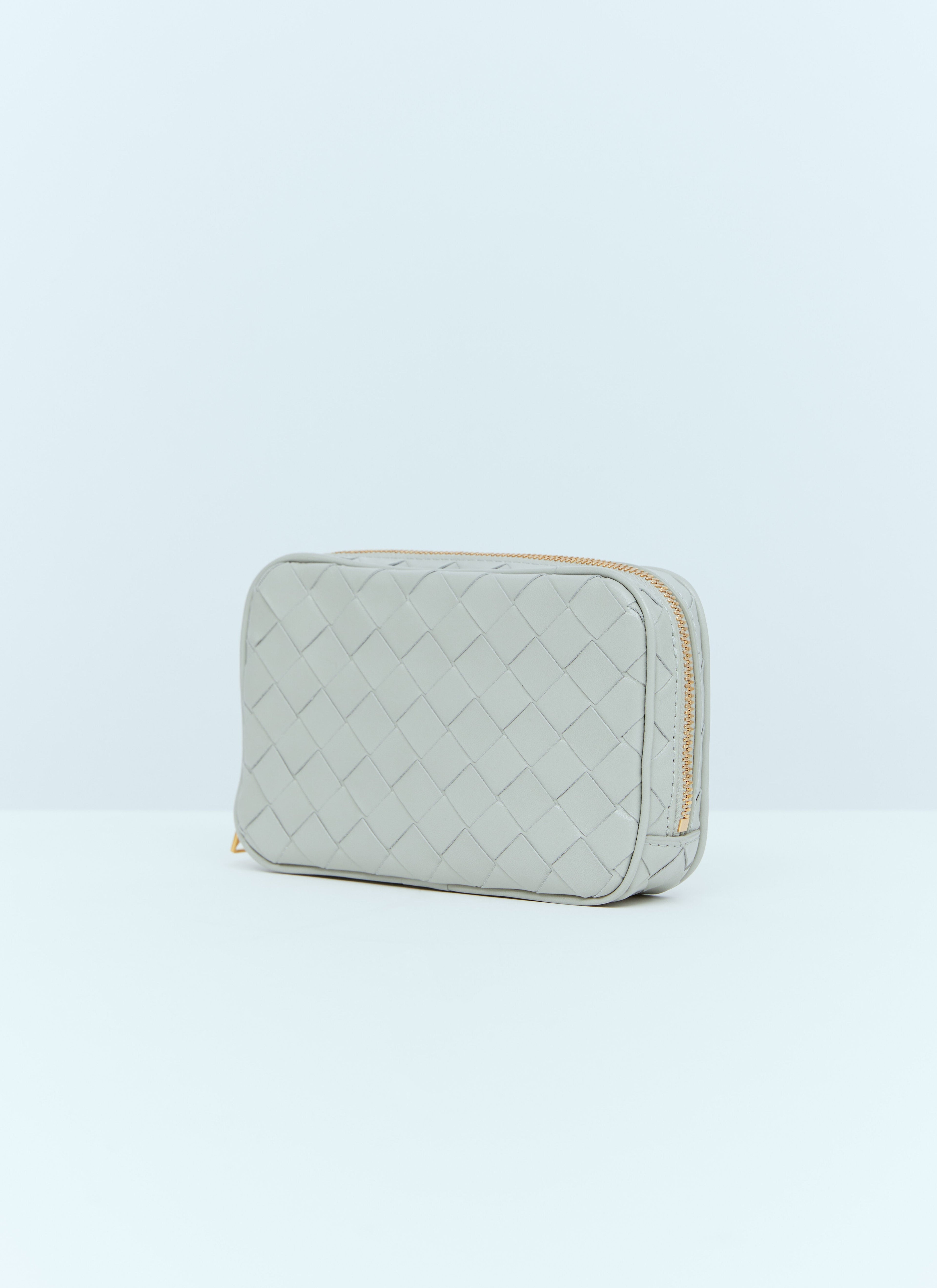 Bottega Veneta Women Small Intrecciato Zip Pouch