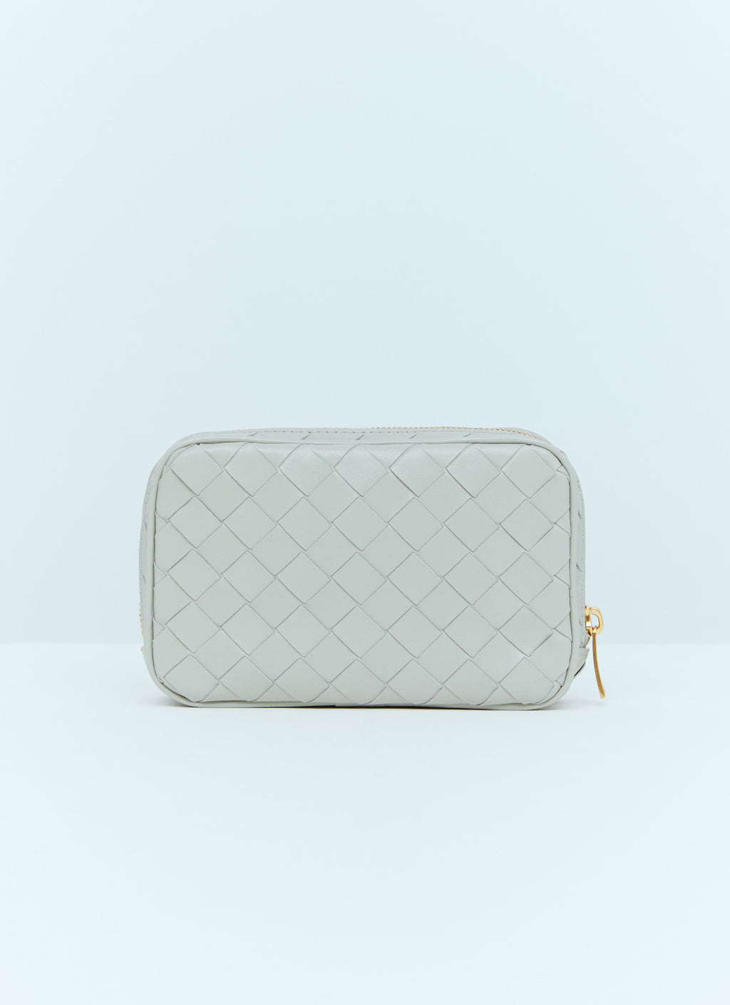 Bottega Veneta Women Small Intrecciato Zip Pouch