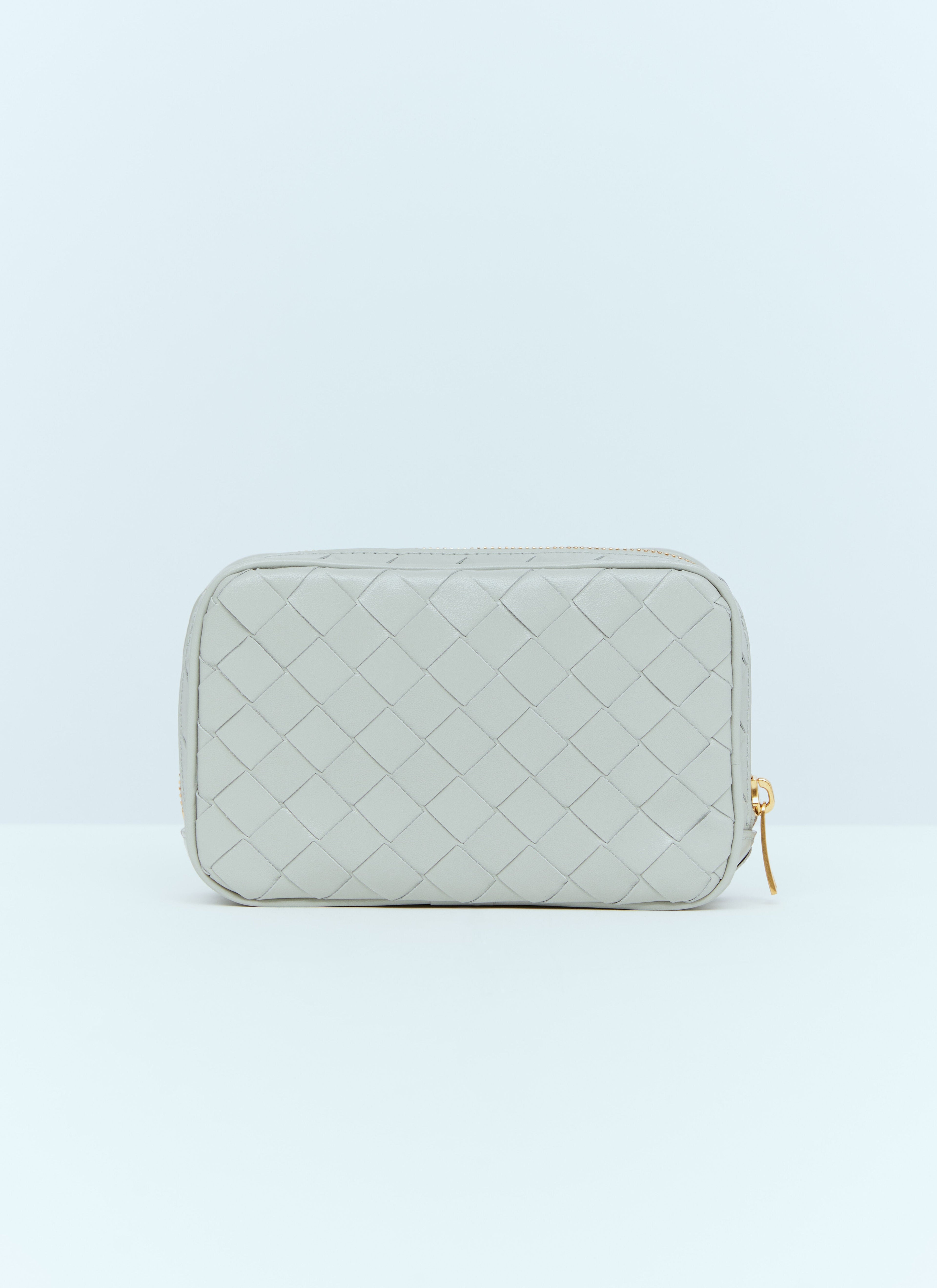 Bottega Veneta Women Small Intrecciato Zip Pouch