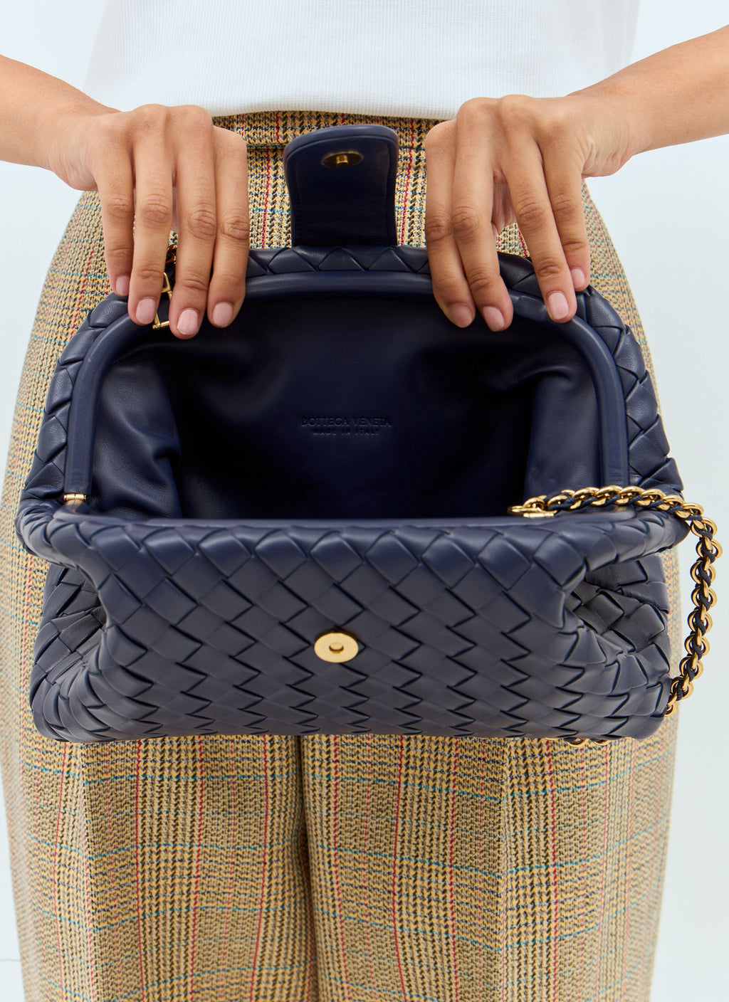 Bottega Veneta Women Teen Lauren 1980 Clutch