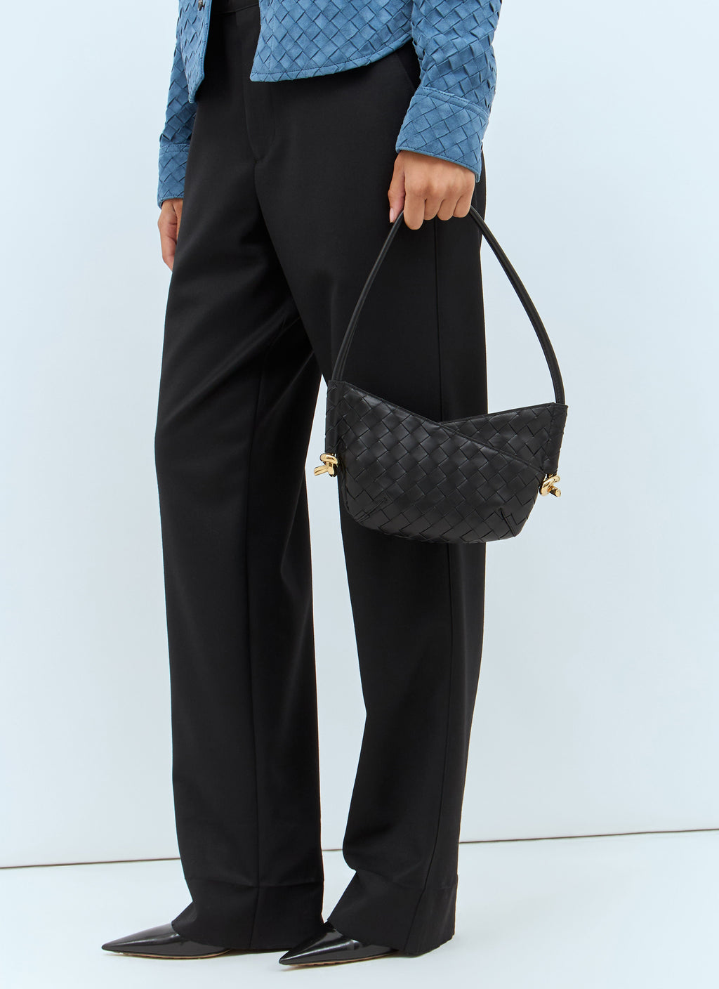 Bottega Veneta Women Mini Solstice Shoulder Bag