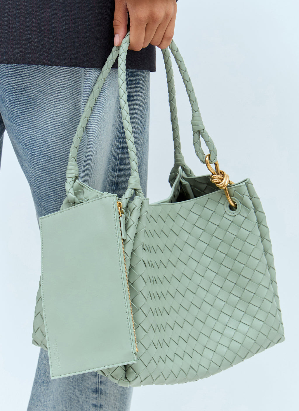Bottega Veneta Women Large Parachute Shoulder Bag