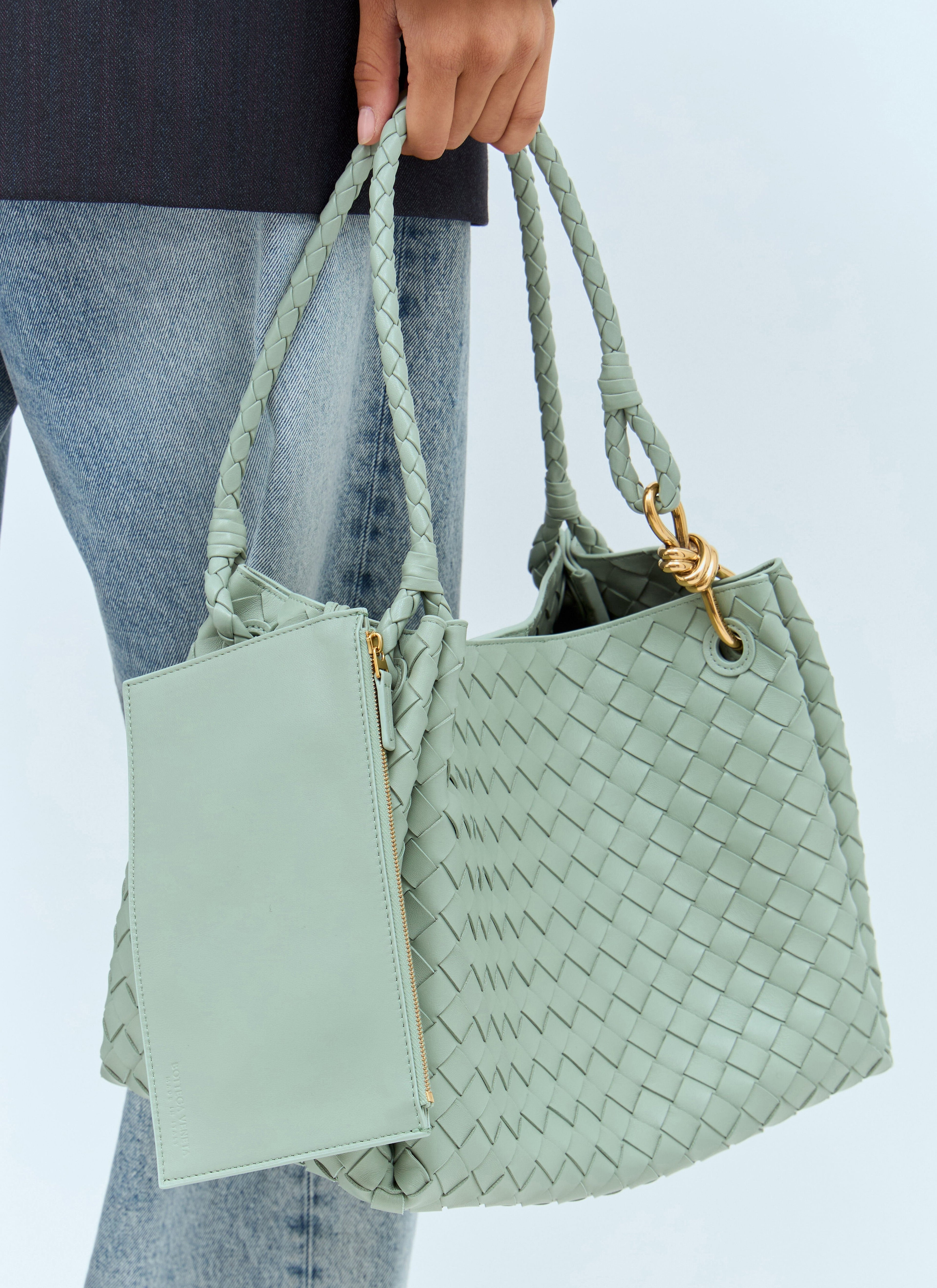 Bottega Veneta Women Large Parachute Shoulder Bag