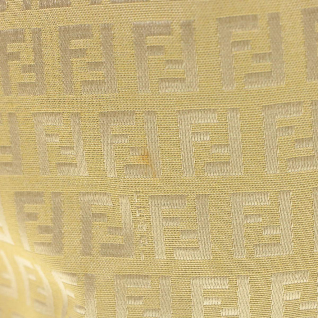 FENDI Zucchino Canvas Tote Bag Beige am136b