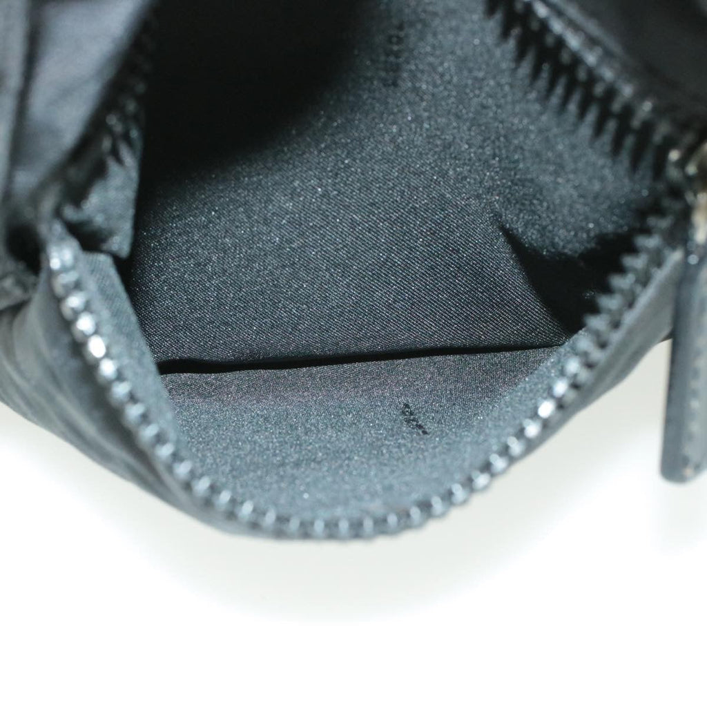 FENDI Zucca Canvas Backpack Nylon Black am149b