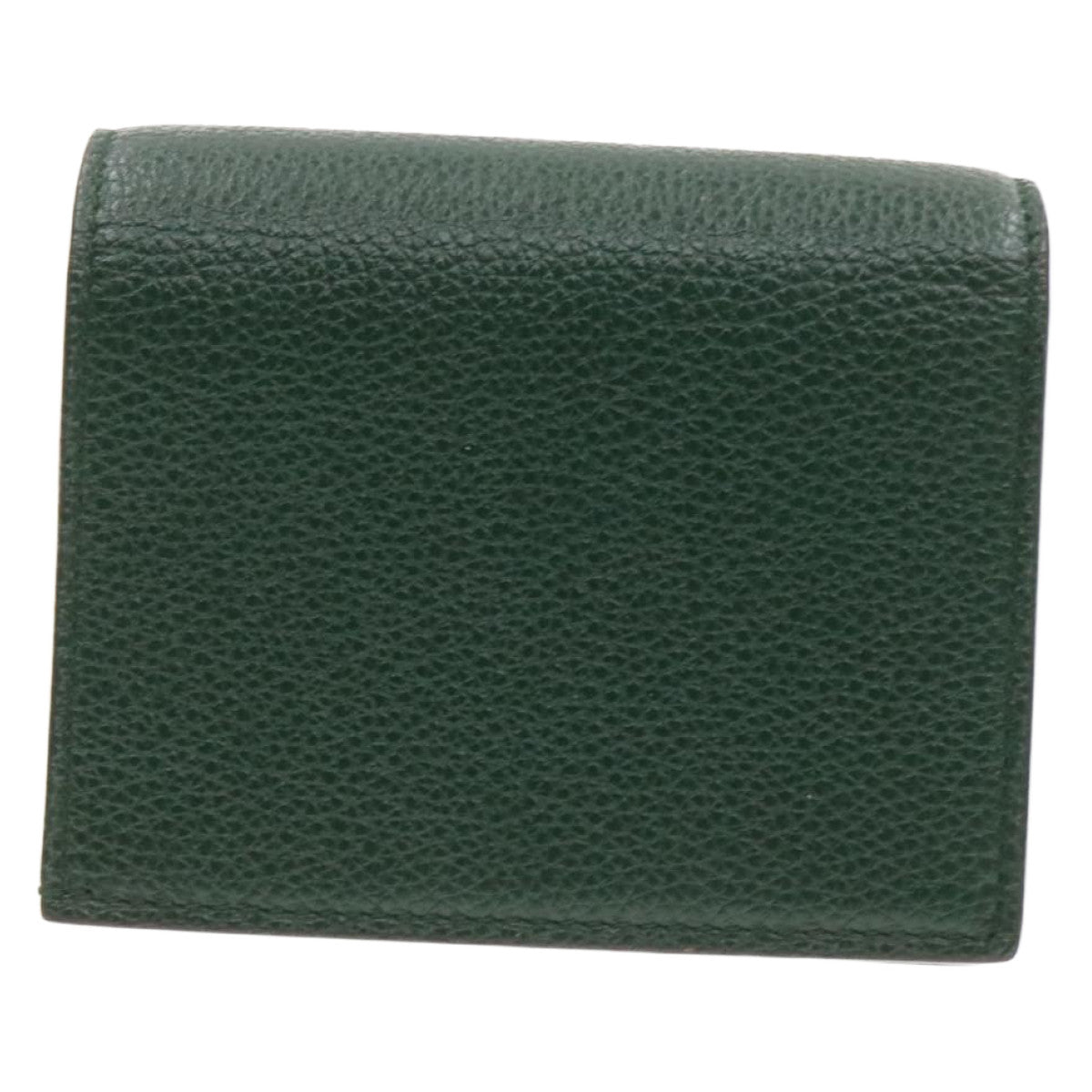 GUCCI Zumi Long Wallet Leather Green am272b