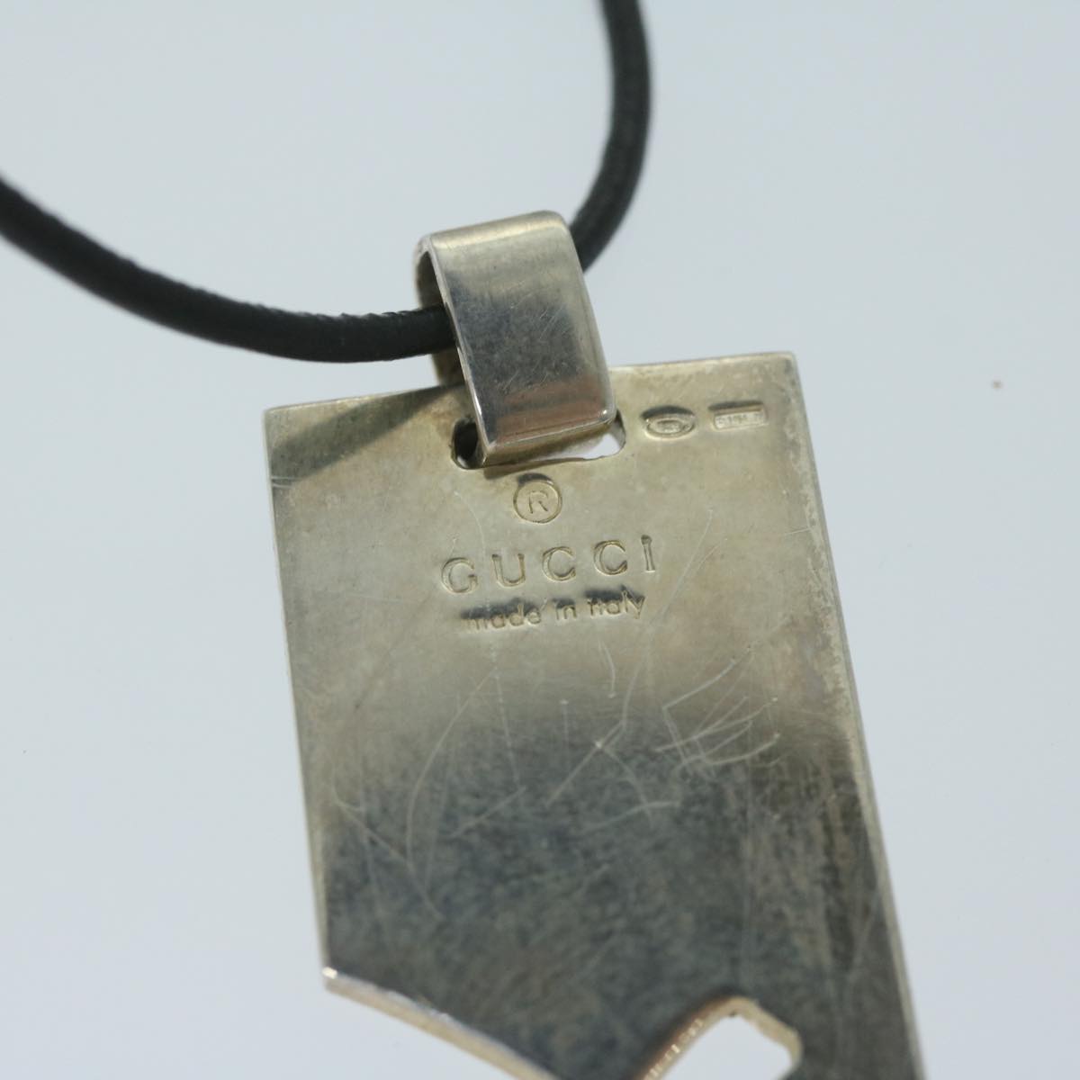GUCCI Necklace Key Holder Metal 2Set Gold Silver bs10239