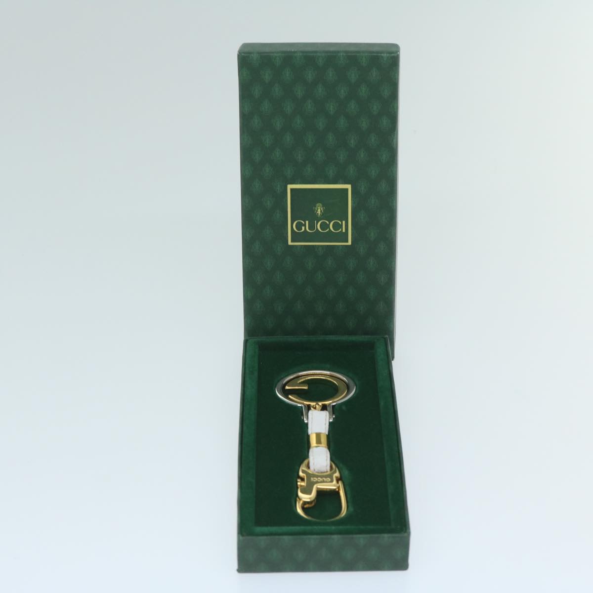 GUCCI Necklace Key Holder Metal 2Set Gold Silver bs10239