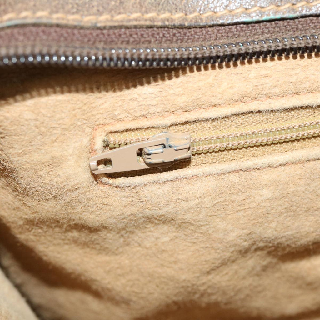 GUCCI Web Sherry Line GG Canvas Shoulder Bag Beige Red Green bs1024